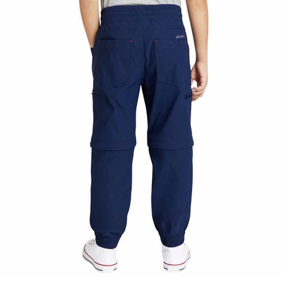 Eddie Bauer Youth Convertible Jogger,S-7/8 - Picture 2 of 12